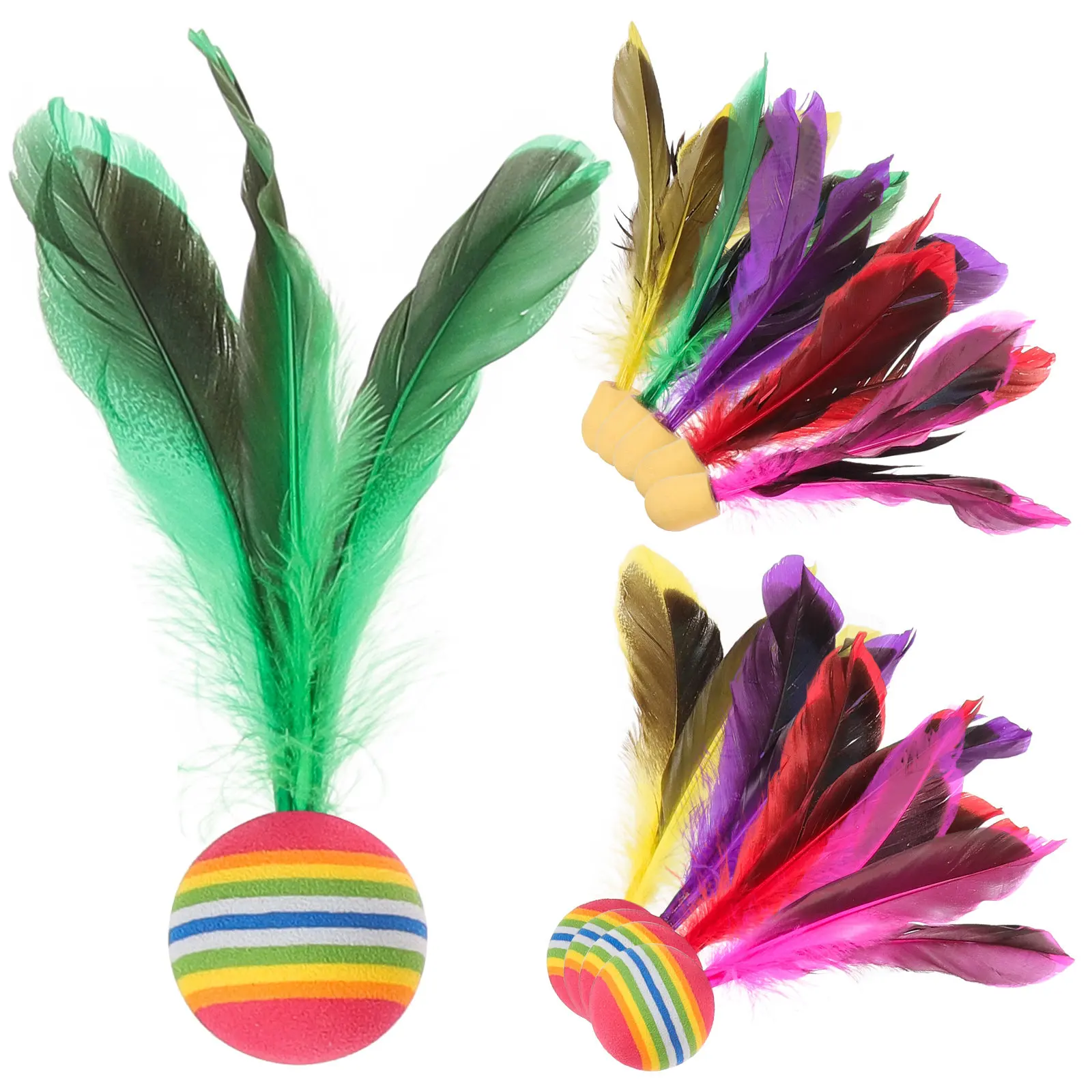 10Pcs Colorful Badminton Shuttlecocks Plastic Plume Designed for Indoor Outdoor Use Enhances Motor Skills Coordination Sport
10Pcs Colorful Badminton Shuttlecocks Plastic Plume Designed for Indoor Outdoor Use Enhances Motor Skills Coordination Sport