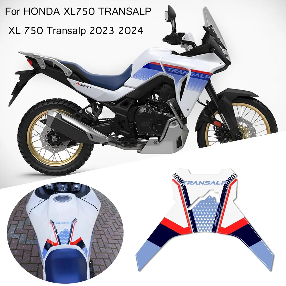 For HONDA XL750 TRANSALP XL 750 Transalp 2023 2024 3D Gel Resin Motorcycle Stickers Tank Pad Sticker New XL750 Tank Pad Decal
For HONDA XL750 TRANSALP XL 750 Transalp 2023 2024 3D Gel Resin Motorcycle Stickers Tank Pad Sticker New XL750 Tank Pad Decal