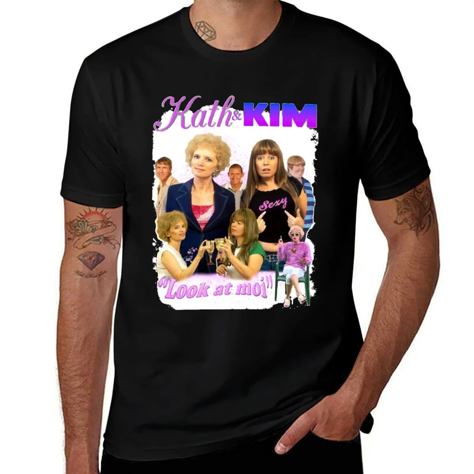 KATH AND KIM BOOTLEG T-Shirt Short sleeve tee shirts graphic boys animal print Funny t-shirts fitted t shirts for men
KATH AND KIM BOOTLEG T-Shirt Short sleeve tee shirts graphic boys animal print Funny t-shirts fitted t shirts for men