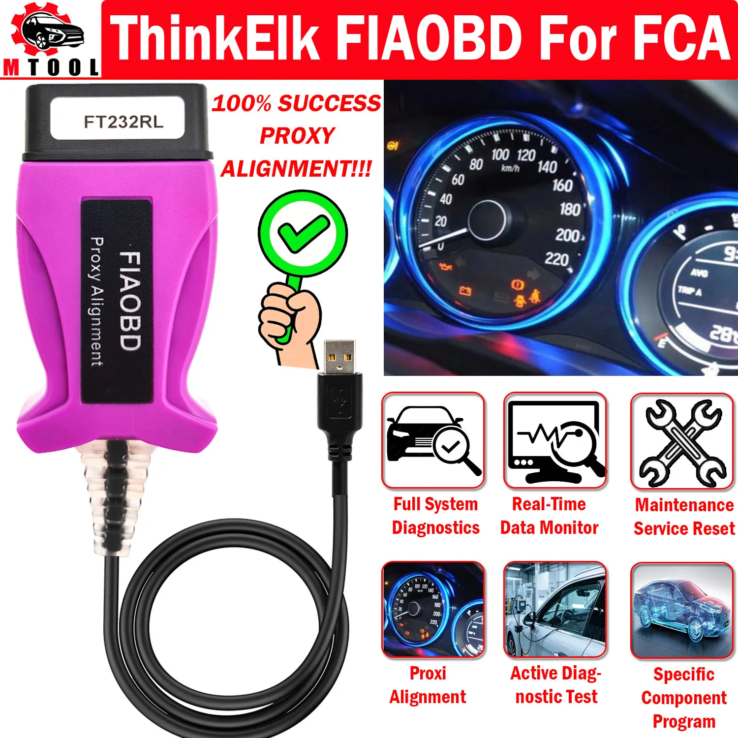 FIAOBD Proxy Alignment for Fiat Jeep RAM Fix Dashboard Flashing ECU Code OBD2 Scanner Proxi Configuration Sync Diagnostic Tool
FIAOBD Proxy Alignment for Fiat Jeep RAM Fix Dashboard Flashing ECU Code OBD2 Scanner Proxi Configuration Sync Diagnostic Tool