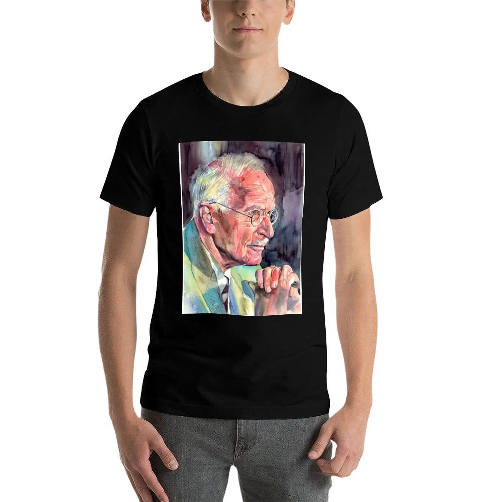 Carl Gustav Jung Portrait T-Shirt t shirt man cotton anime tshirt t shirts for man pack white T-Shirt
Carl Gustav Jung Portrait T-Shirt t shirt man cotton anime tshirt t shirts for man pack white T-Shirt