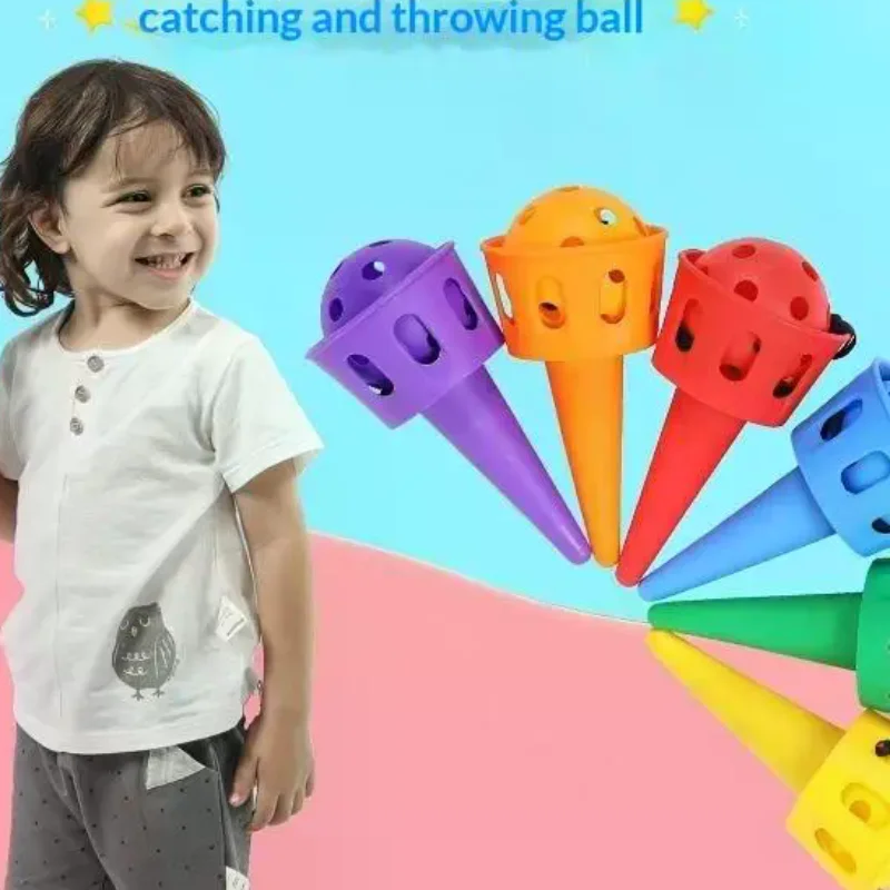 3Pcs Kids Throw Catch Ball Toy Colorful Plastic Target Throw Ball Set For Kindergarten Outdoor Play Sensory Training Game
3Pcs Kids Throw Catch Ball Toy Colorful Plastic Target Throw Ball Set For Kindergarten Outdoor Play Sensory Training Game