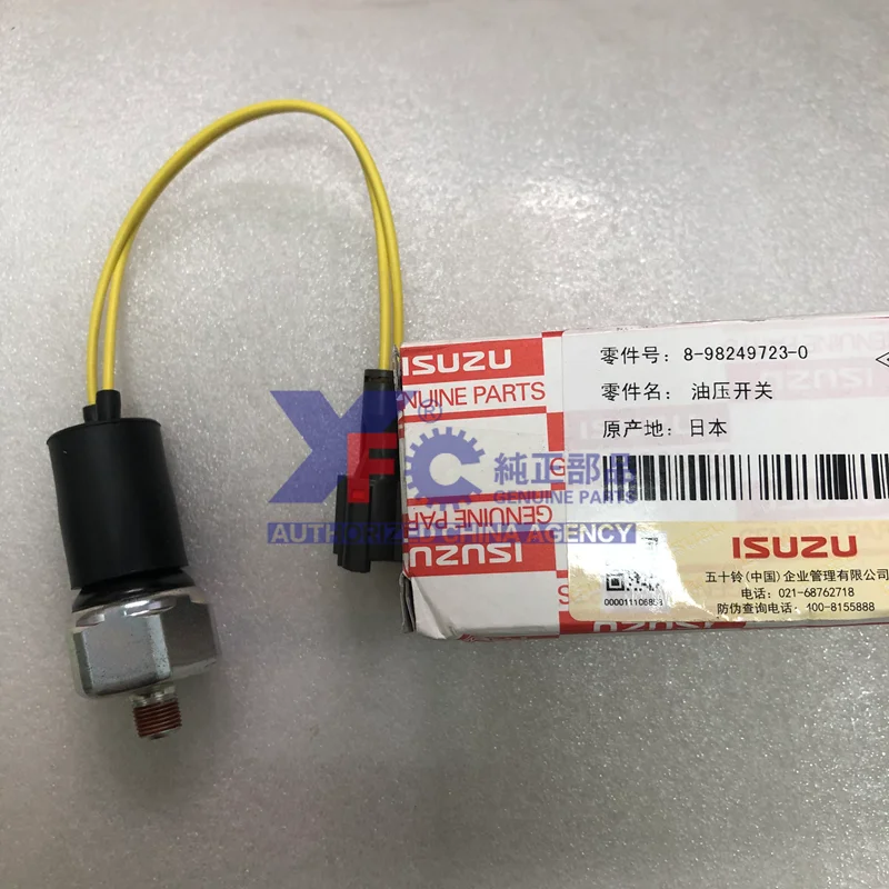 Реле давления масла для ISUZU 6WG1 8- 98249723 -0 8- 97372952 -0 8- 98249723 -0 Запасные части дизельного двигателя строительной техники
Реле давления масла для ISUZU 6WG1 8- 98249723 -0 8- 97372952 -0 8- 98249723 -0 Запасные части дизельного двигателя строительной техники