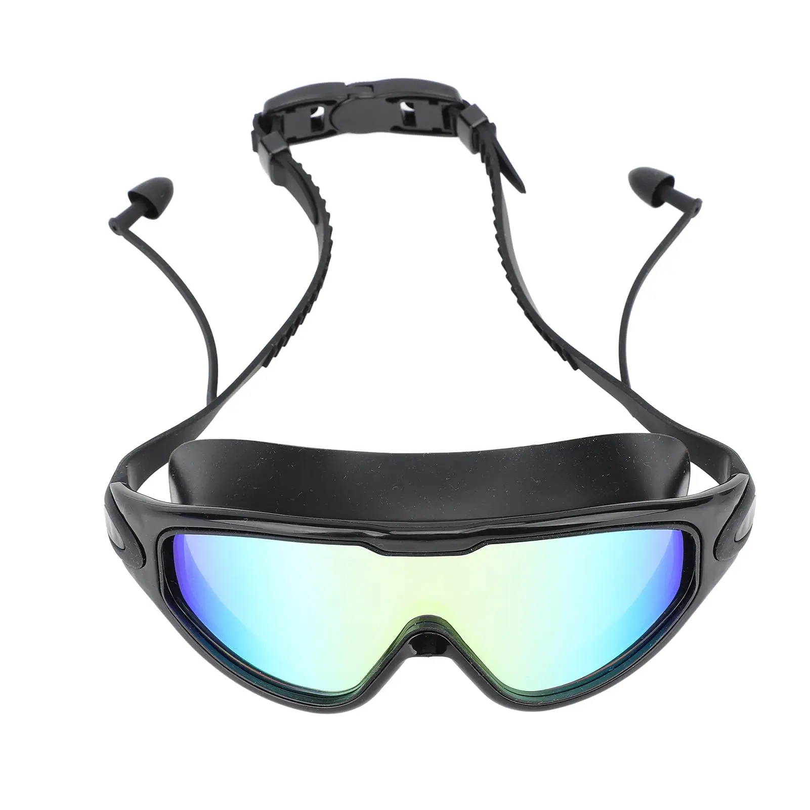 Swimming goggles adult large frame electroplating waterproof and anti-fog one-piece earplugs large field of view men's and
Swimming goggles adult large frame electroplating waterproof and anti-fog one-piece earplugs large field of view men's and