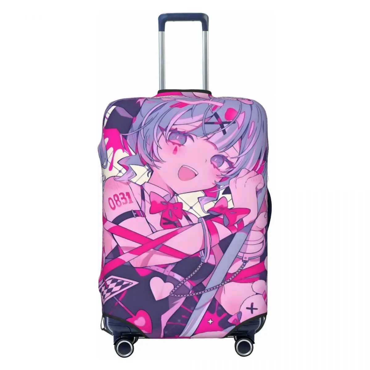 Custom Hatsunes Miku Luggage Cover Funny Anime Manga Suitcase Protector Covers Suit For 18-32 inch
Custom Hatsunes Miku Luggage Cover Funny Anime Manga Suitcase Protector Covers Suit For 18-32 inch