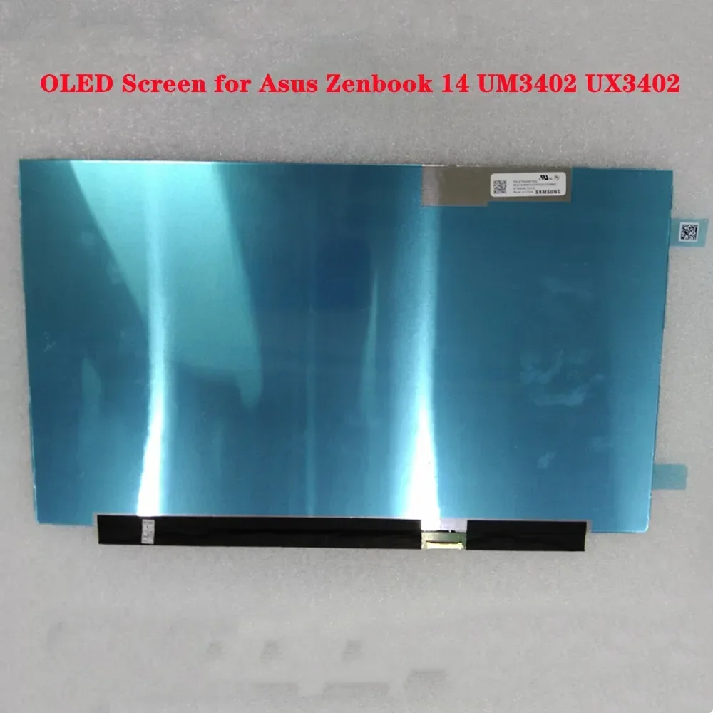 14 inch OLED Screen for Asus Zenbook 14 UM3402 UX3402 Laptop IPS Panel 90Hz Non-touch QHD 2880x1800 100% sRGB
14 inch OLED Screen for Asus Zenbook 14 UM3402 UX3402 Laptop IPS Panel 90Hz Non-touch QHD 2880x1800 100% sRGB
