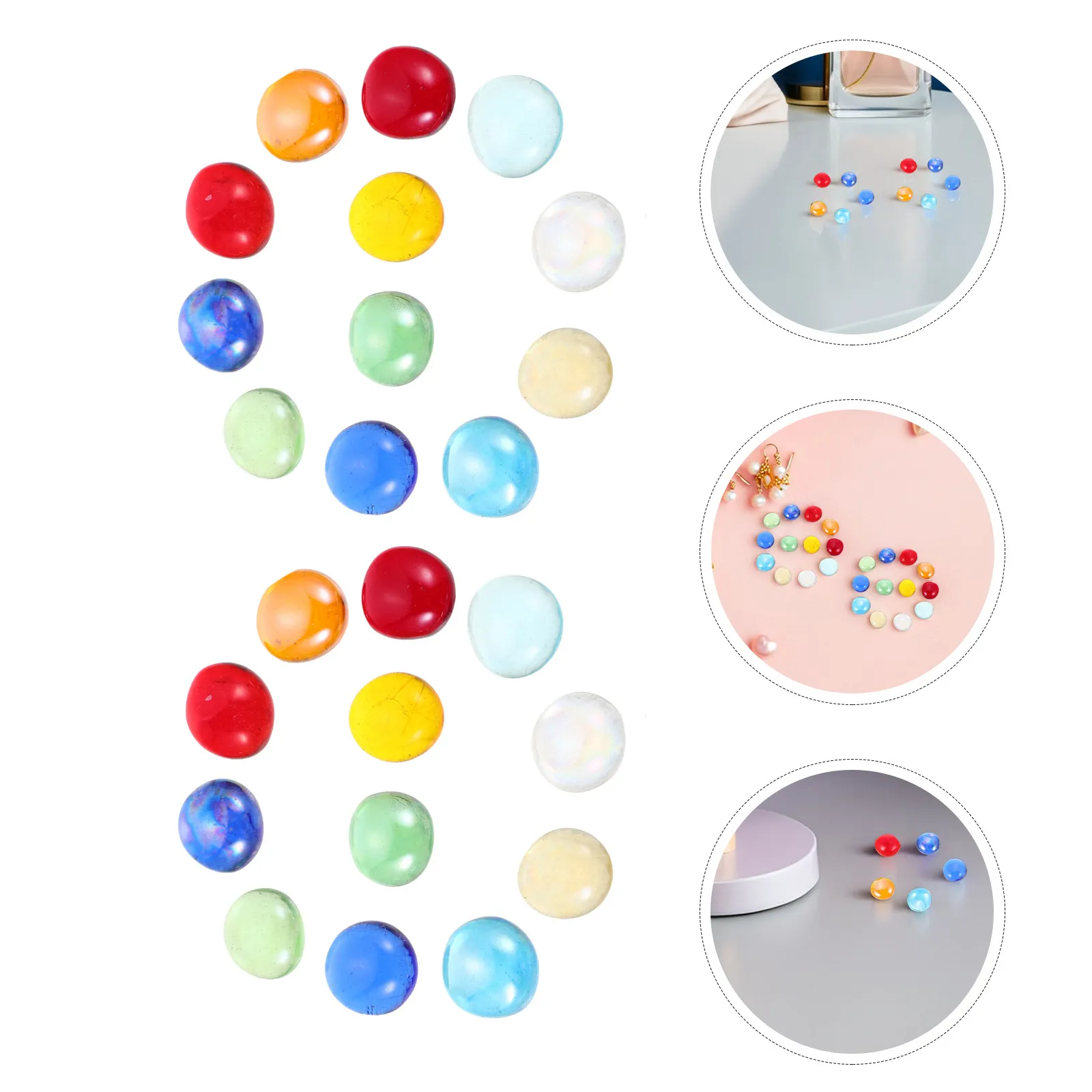 1 Bag Clear Flat Glass Marbles Round Vase Filler Beads Smooth Transparent Glass Beads for Holders Aquariums Fish Tanks
1 Bag Clear Flat Glass Marbles Round Vase Filler Beads Smooth Transparent Glass Beads for Holders Aquariums Fish Tanks
