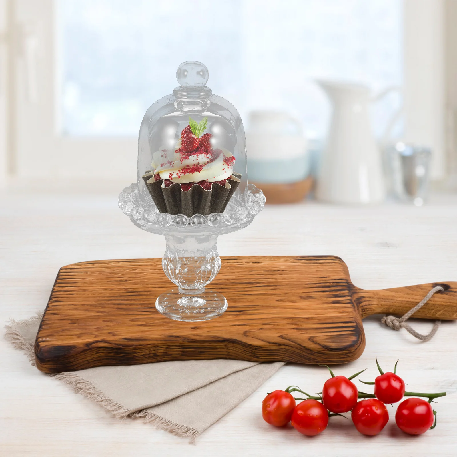 Embossed Glass Candy Bowl Dome Lid Storage Jar Dried Fruit Box Wedding Party Candy Gift Covered Snack Bowl Buffet Storage Jar
Embossed Glass Candy Bowl Dome Lid Storage Jar Dried Fruit Box Wedding Party Candy Gift Covered Snack Bowl Buffet Storage Jar