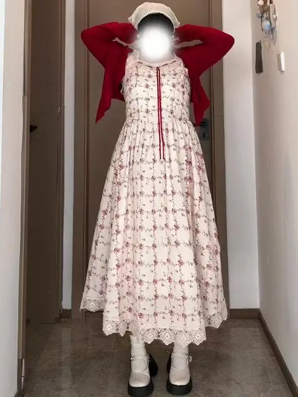 plus Size Floral Print Tank Top And Long Skirt Set Women's Fashion Spring Summer Outfit with Lace Detailing Waist Cinching
plus Size Floral Print Tank Top And Long Skirt Set Women's Fashion Spring Summer Outfit with Lace Detailing Waist Cinching