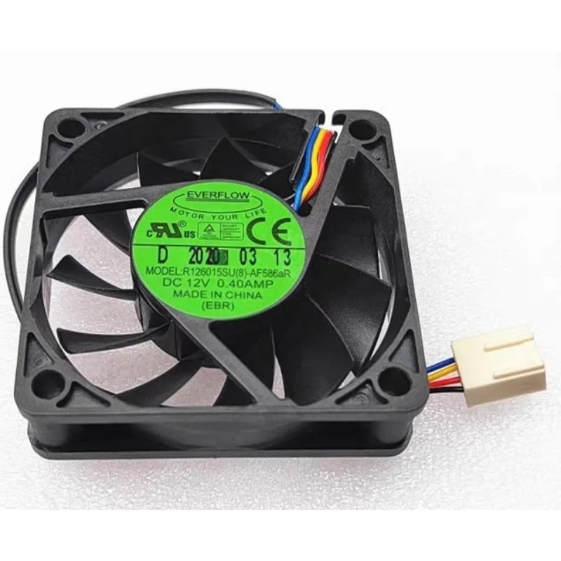 Новый вентилятор-кулер для EVERFLOW R126015SU 12 В 0,40 А 6015 6 см 60*60*15 мм
Новый вентилятор-кулер для EVERFLOW R126015SU 12 В 0,40 А 6015 6 см 60*60*15 мм