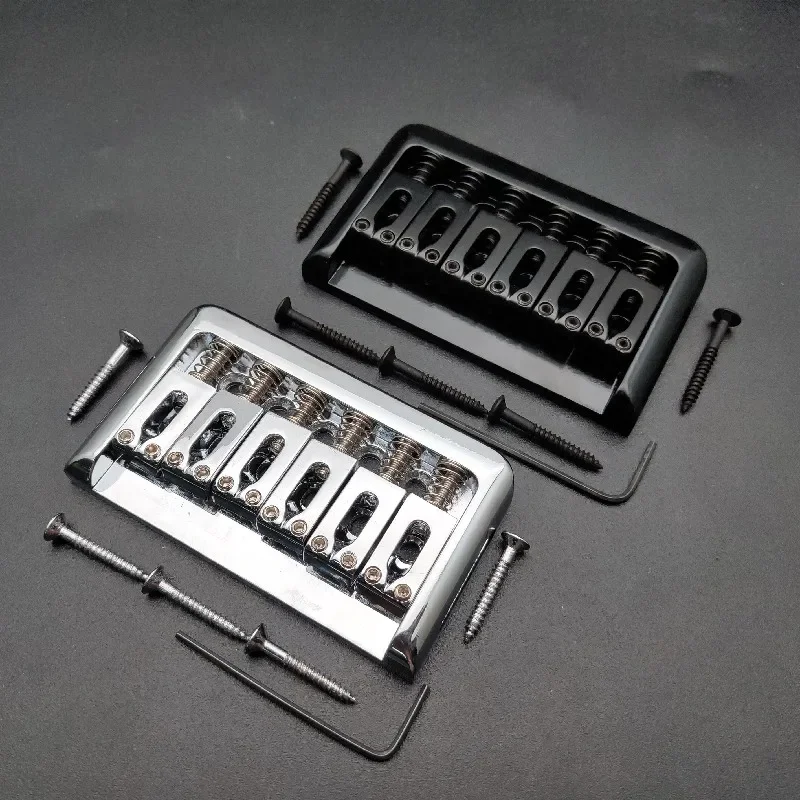 Electric Guitar String Through Body Bridge 6 String Fixed Bridge 76.5x44.5MM Hard Tail Parts Black/Chrome
Electric Guitar String Through Body Bridge 6 String Fixed Bridge 76.5x44.5MM Hard Tail Parts Black/Chrome