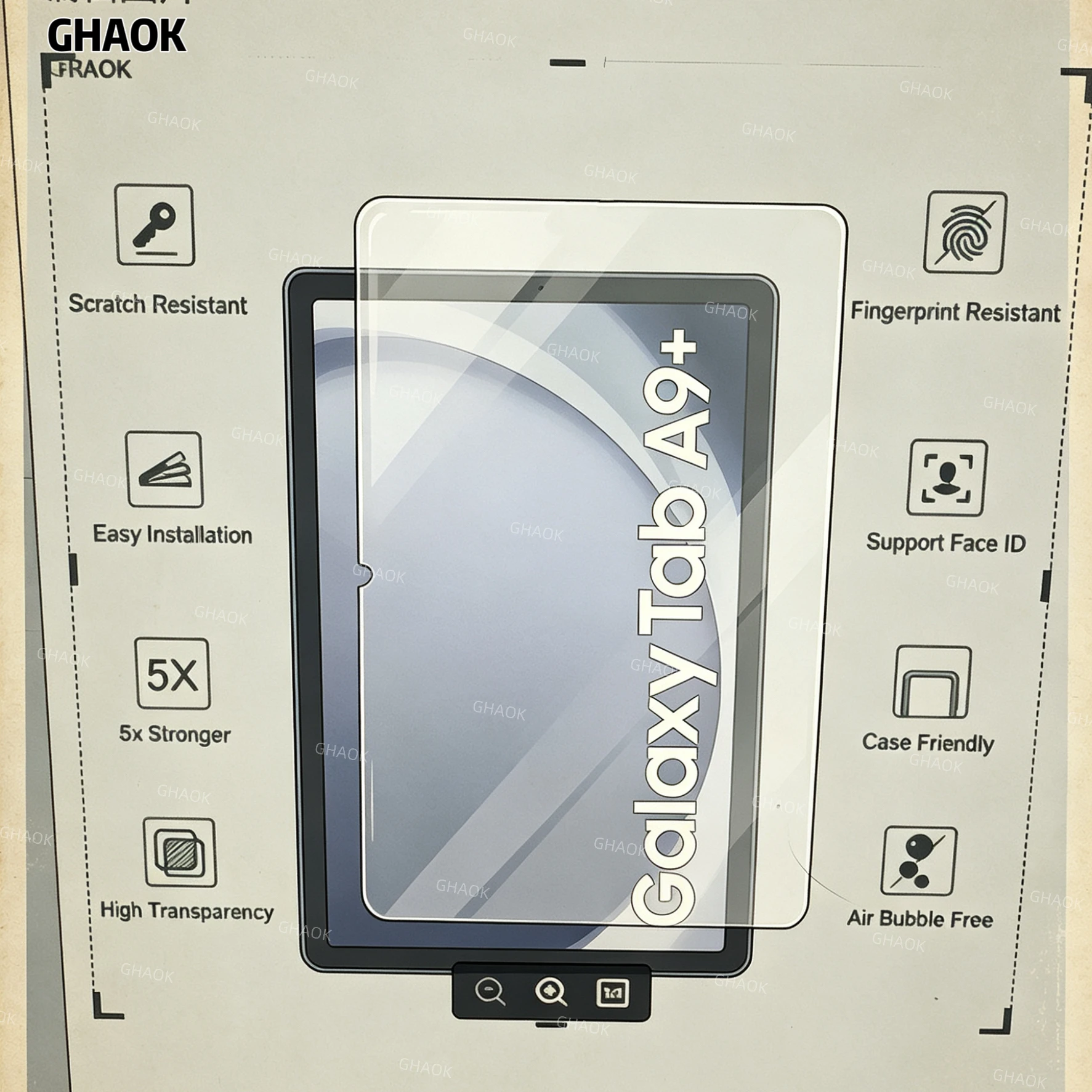 3-pack Glass screen protector for Samsung galaxy tab A11 A11+ A9 plus 11-inch A8 10.8'' A7 LITE 8.7'' tab tablet protective film
3-pack Glass screen protector for Samsung galaxy tab A11 A11+ A9 plus 11-inch A8 10.8'' A7 LITE 8.7'' tab tablet protective film