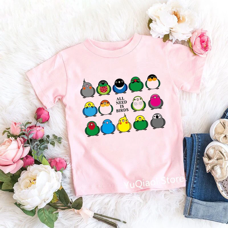 New All Need Is Birds/Cockatiel/Parrot/Flamingo Print Children Funny T Shirts Summer Baby Girls Pink Tshirt Kids Clothes Top
New All Need Is Birds/Cockatiel/Parrot/Flamingo Print Children Funny T Shirts Summer Baby Girls Pink Tshirt Kids Clothes Top