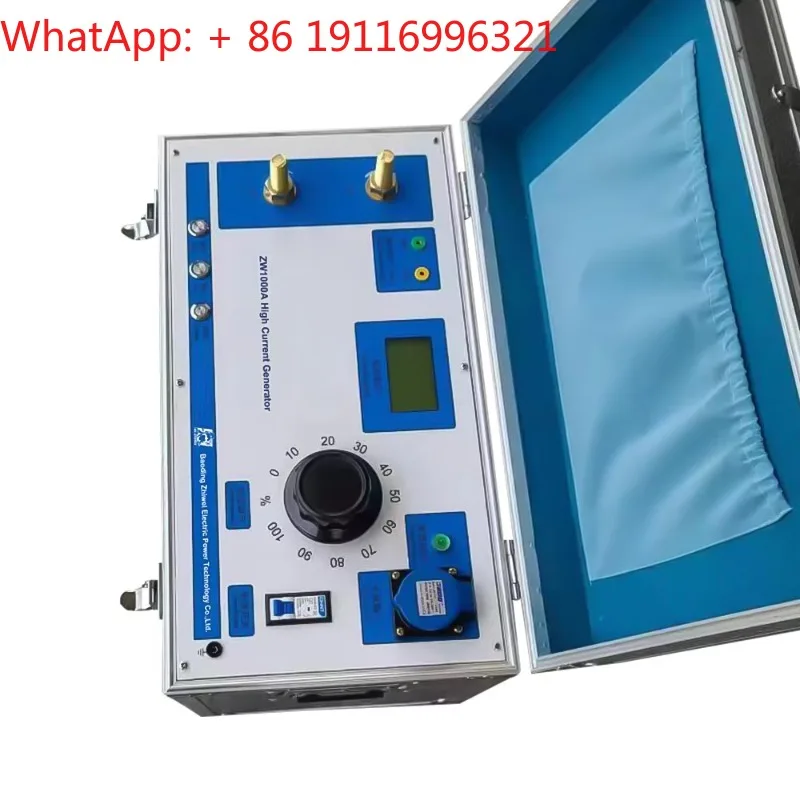 ZW-1000A 1000A primary current inje-ction for high current generator electronics used in testing devices
ZW-1000A 1000A primary current inje-ction for high current generator electronics used in testing devices