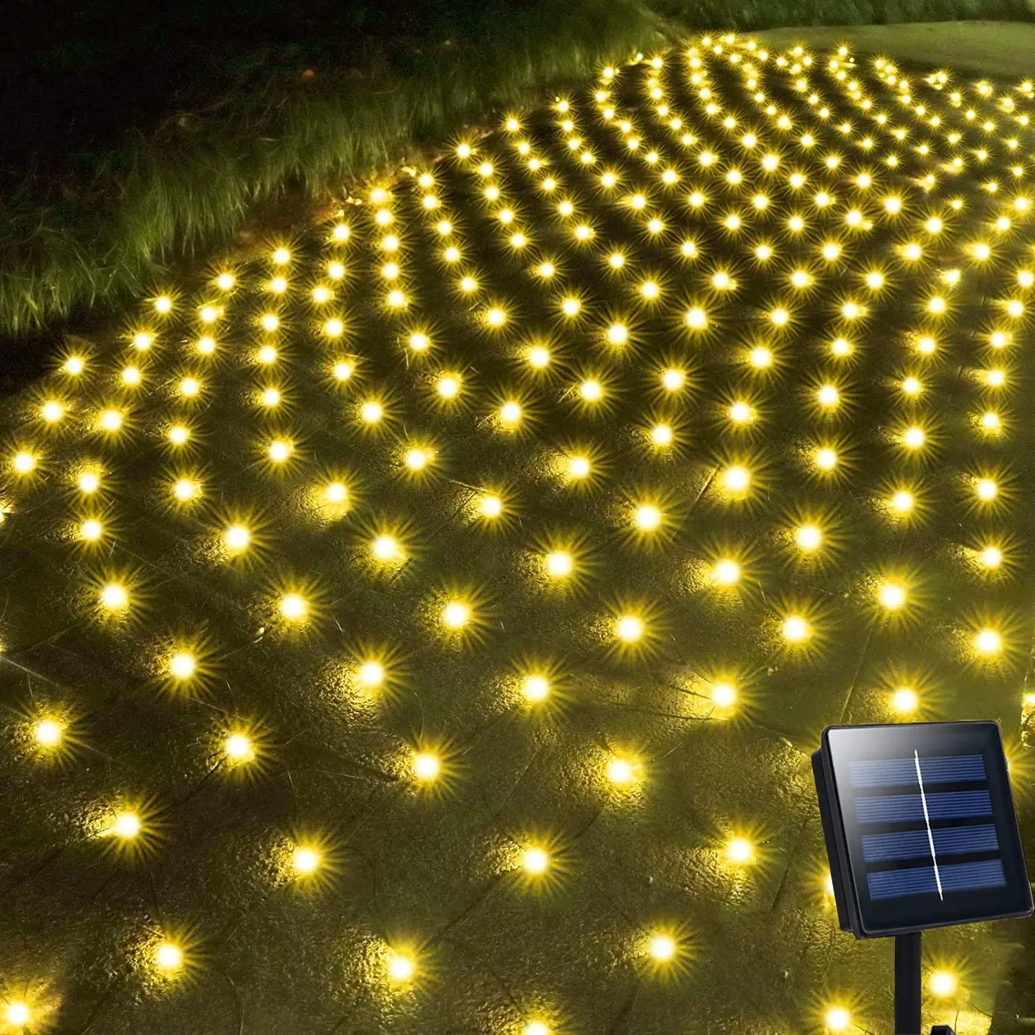 200 LED Solar Net Lights Outdoor Mesh Lights Waterproof Bushes Net Light Solar Garden Tree Wrap Light for Curtain Balcony Decor
200 LED Solar Net Lights Outdoor Mesh Lights Waterproof Bushes Net Light Solar Garden Tree Wrap Light for Curtain Balcony Decor