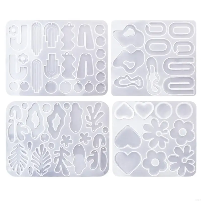 CORD 4Pcs Hanging Pendant Earrings Decoration Multiple Styles Irregular Silicone Mold
CORD 4Pcs Hanging Pendant Earrings Decoration Multiple Styles Irregular Silicone Mold