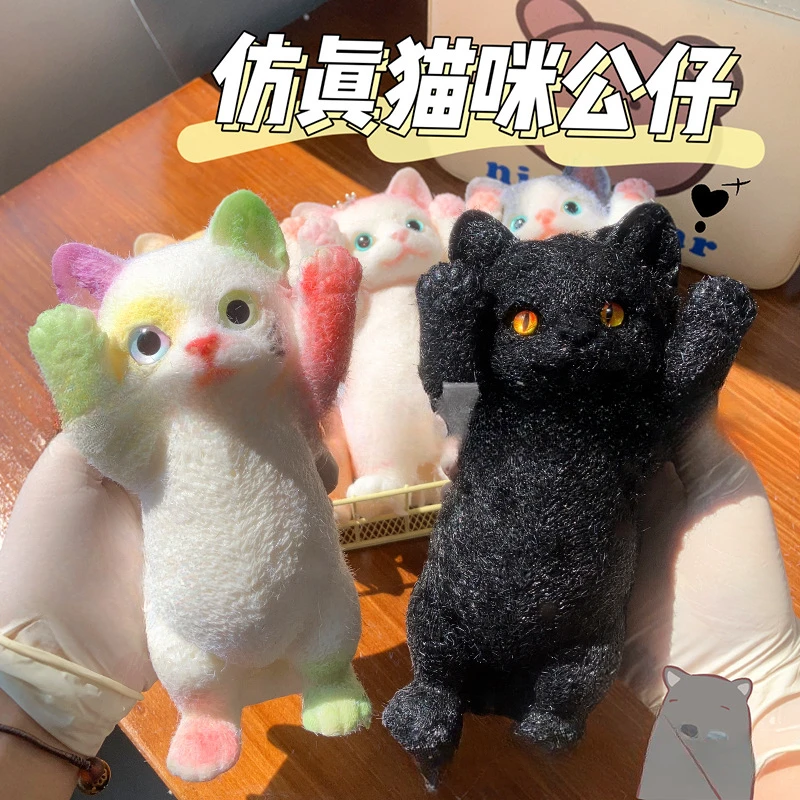20cm Pinch Music Super Large Simulation Pet Cat Decompression Three-dimensional Display Cat Child Gift Tiktok Toy Festival Gift
20cm Pinch Music Super Large Simulation Pet Cat Decompression Three-dimensional Display Cat Child Gift Tiktok Toy Festival Gift