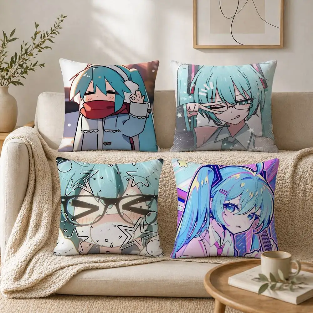 Anime M-MIKU Various Sizes Square Pillow Case for Sofa Living Room Home office Decor Protective Cover
Anime M-MIKU Various Sizes Square Pillow Case for Sofa Living Room Home office Decor Protective Cover