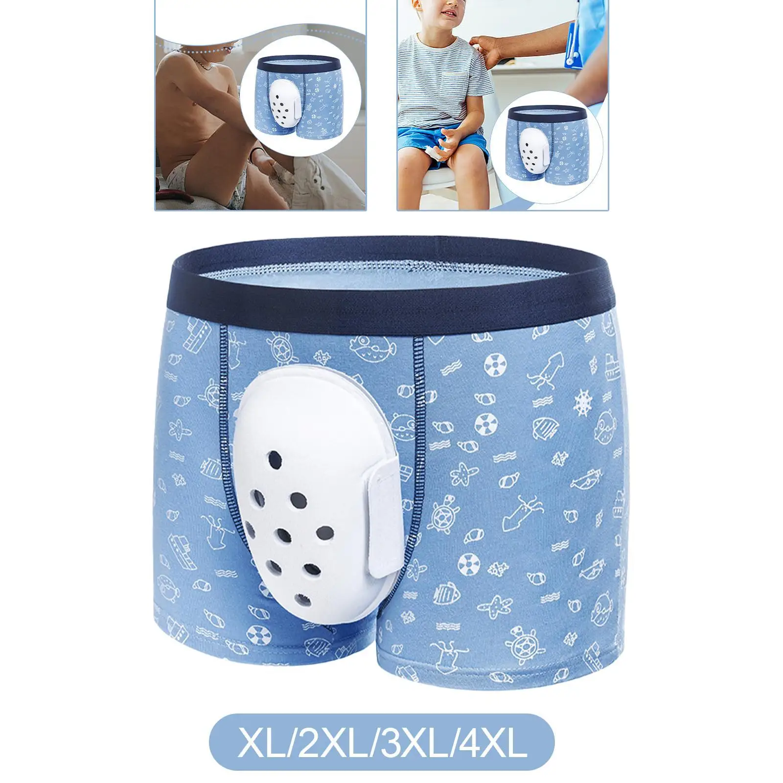 Circumcision Underwear for Kids Easy to Wash Easy to Use Reduce Friction Foreskin Cut Briefs Circumcision Protective Cover
Circumcision Underwear for Kids Easy to Wash Easy to Use Reduce Friction Foreskin Cut Briefs Circumcision Protective Cover