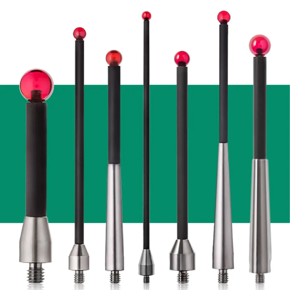 Three-coordinate measuring stylus M5 three-dimensional probe carbon fiber measuring rod ruby machine tool measuring head
Three-coordinate measuring stylus M5 three-dimensional probe carbon fiber measuring rod ruby machine tool measuring head