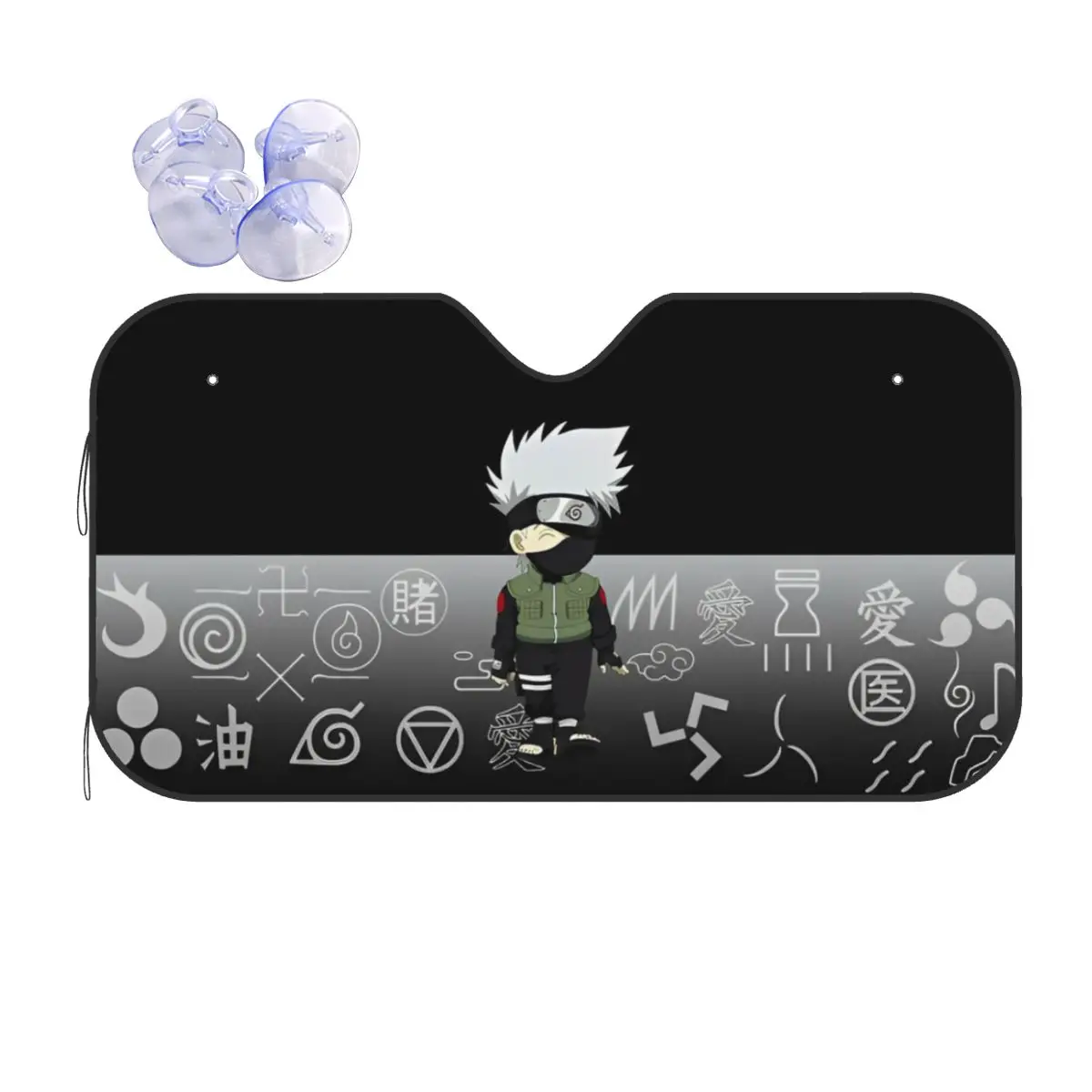 Narutos Kakashi Hatake Foldable Windshield Sunshade 70x130cm Foils Sun Visor UV Protector
Narutos Kakashi Hatake Foldable Windshield Sunshade 70x130cm Foils Sun Visor UV Protector