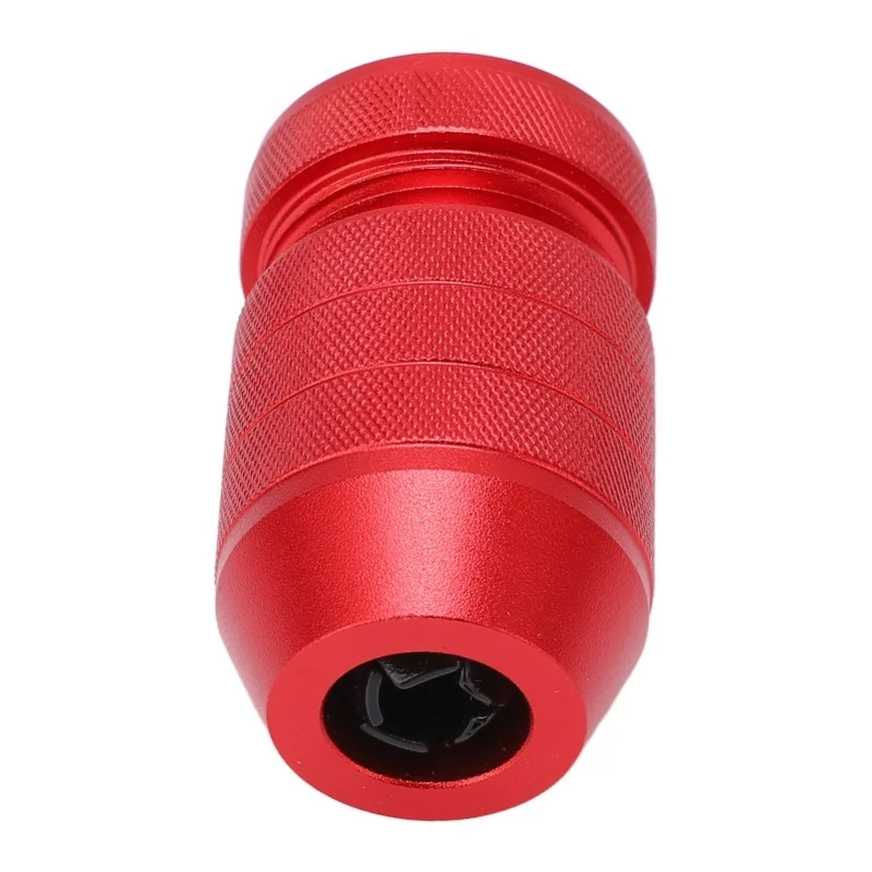 Adjustable Drill Stop Collar Aluminum Alloy Red Anti Slip Nylon Inner Ring Drill Stop Collar For Woodworking For 0.24 To 0.43in
Adjustable Drill Stop Collar Aluminum Alloy Red Anti Slip Nylon Inner Ring Drill Stop Collar For Woodworking For 0.24 To 0.43in