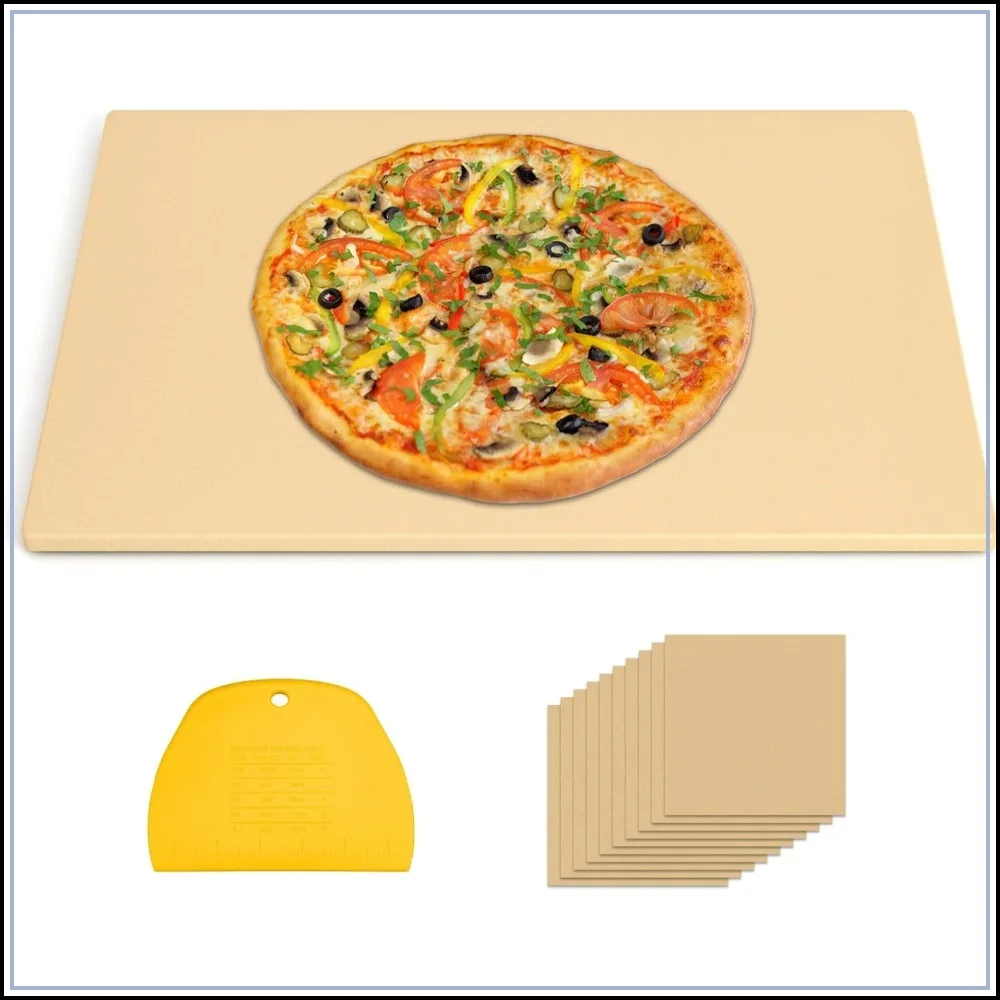 22x14 Inch Extra Large Pizza Stone, Rectangular Baking Stone for Oven & Grill, Commercial Grade for Bread & Pizza
22x14 Inch Extra Large Pizza Stone, Rectangular Baking Stone for Oven & Grill, Commercial Grade for Bread & Pizza