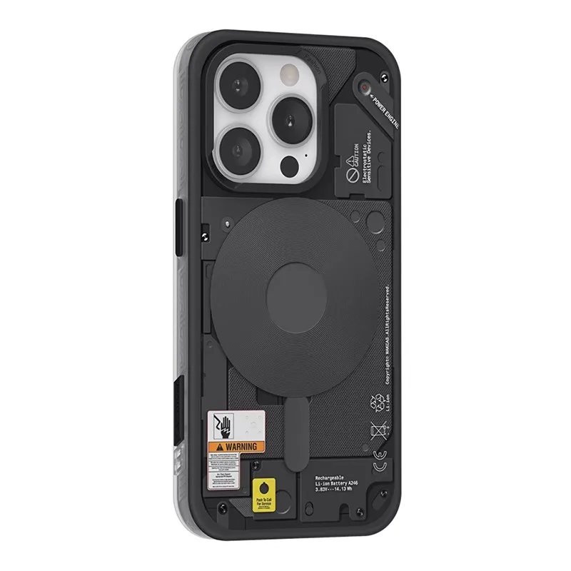 Матовый черный магнитный чехол WAKCAS для телефона Apple 17 pro, подходит для iPhone 17 Air 16 Pro Max 15, 14, 13, 12, 11, противоударный защитный чехол
Матовый черный магнитный чехол WAKCAS для телефона Apple 17 pro, подходит для iPhone 17 Air 16 Pro Max 15, 14, 13, 12, 11, противоударный защитный чехол