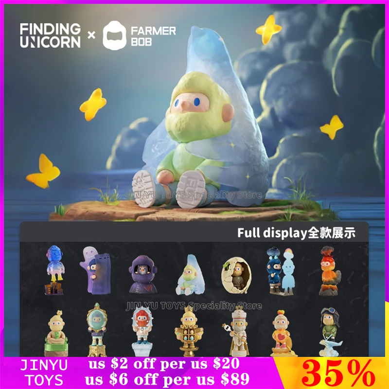 Finding Unicorn FARMER BOB Feeling You Series Blind Box Cute Anime Action Figure Designer Doll Trendy Toys Girls Birthday Gifts
Finding Unicorn FARMER BOB Feeling You Series Blind Box Cute Anime Action Figure Designer Doll Trendy Toys Girls Birthday Gifts