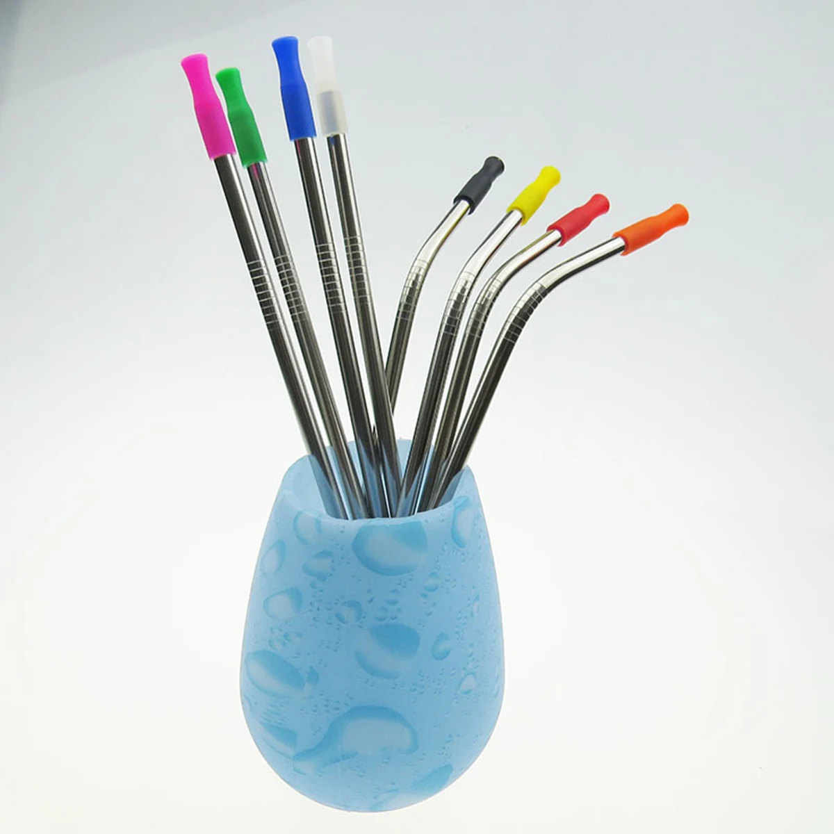 50pcs Silicone Straw Tips Reusable Multicolored Food Grade Bendable For Stainless Steel Straws Covers Bar Accessories Kitchen
50pcs Silicone Straw Tips Reusable Multicolored Food Grade Bendable For Stainless Steel Straws Covers Bar Accessories Kitchen
