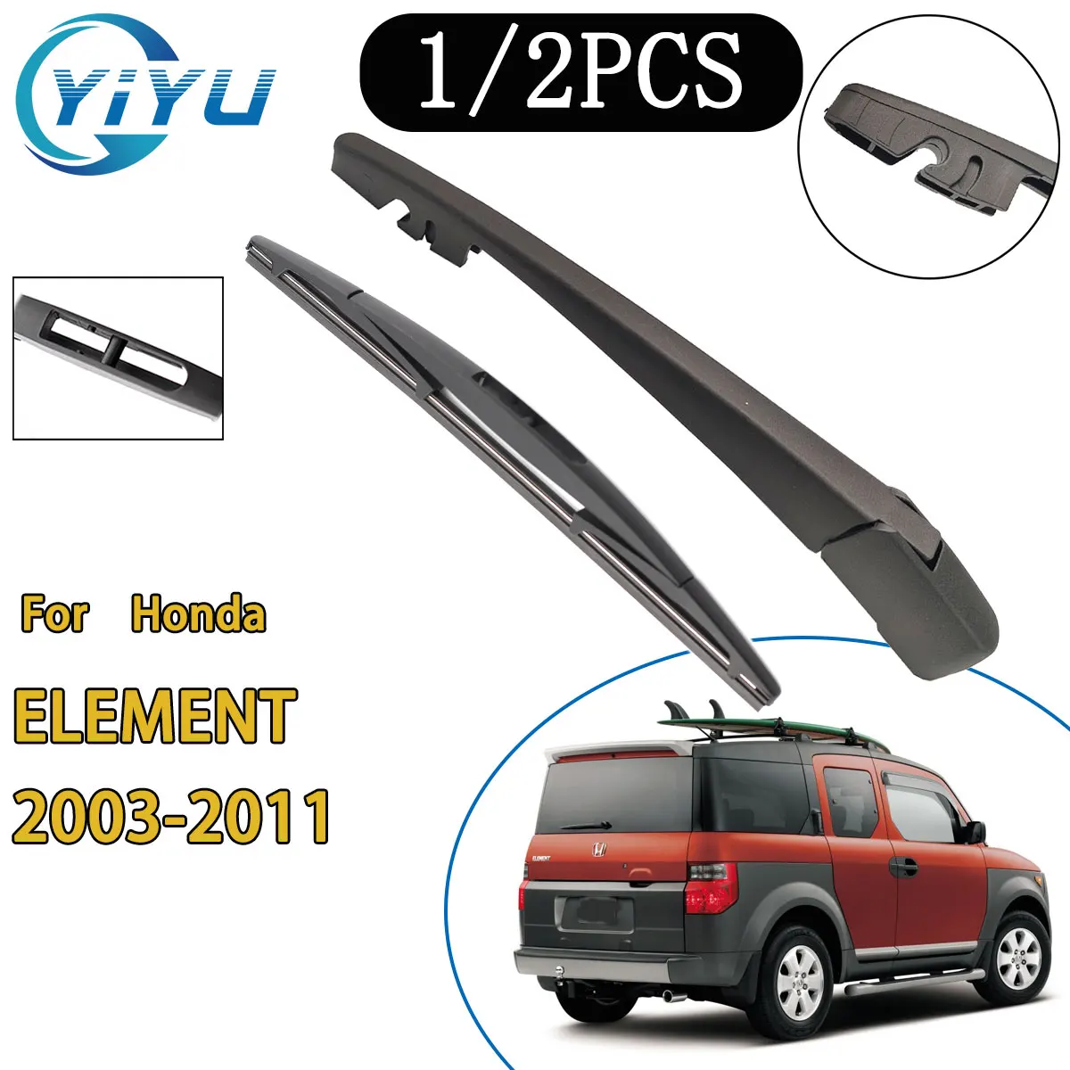 1/2 шт., рычаг заднего стеклоочистителя автомобиля, щетка стеклоочистителя для Honda ELEMENT 2003-2011, автомобильные аксессуары, аксессуары
1/2 шт., рычаг заднего стеклоочистителя автомобиля, щетка стеклоочистителя для Honda ELEMENT 2003-2011, автомобильные аксессуары, аксессуары