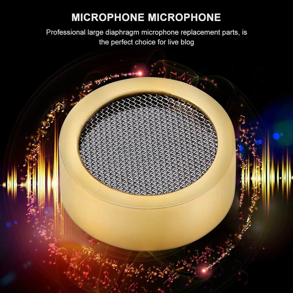 Replacement Electric Instrument Part Aluminum Alloy Microphone Cartridge Capsule Large Diaphragm Cartridge Core Capsule
Replacement Electric Instrument Part Aluminum Alloy Microphone Cartridge Capsule Large Diaphragm Cartridge Core Capsule