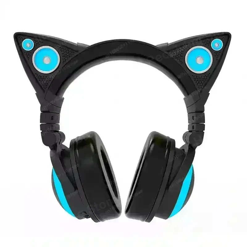 New Cat Ears 2 SET Wireless Bluetooth Headphone Silver 12 Colors RGB Light Gaming Headset for Girl
New Cat Ears 2 SET Wireless Bluetooth Headphone Silver 12 Colors RGB Light Gaming Headset for Girl
