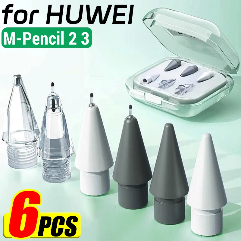 Сменные наконечники для карандашей для Huawei M-Pencil 2 3, наконечник для стилуса с коробкой для хранения, мягкие запасные наконечники для Huawei M-Pencil 2/3 с тонким наконечником
Сменные наконечники для карандашей для Huawei M-Pencil 2 3, наконечник для стилуса с коробкой для хранения, мягкие запасные наконечники для Huawei M-Pencil 2/3 с тонким наконечником
