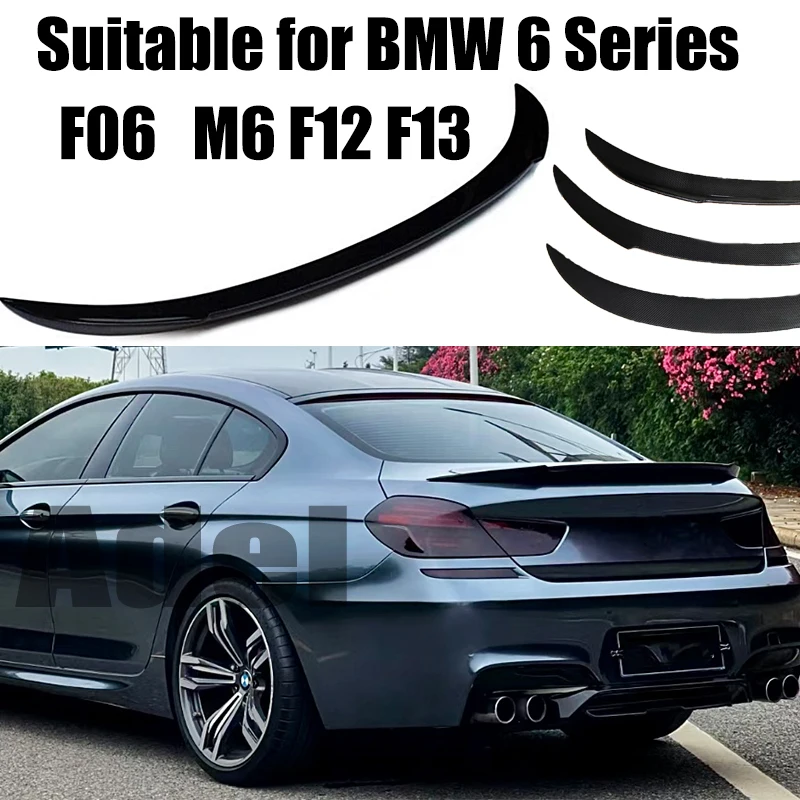Для BMW 6 серии F06 и M6 4-дверный задний спойлер из углеродного волокна, хвостовое крыло 640i 640d 650i 2011-2017, автомобильный дизайн
Для BMW 6 серии F06 и M6 4-дверный задний спойлер из углеродного волокна, хвостовое крыло 640i 640d 650i 2011-2017, автомобильный дизайн