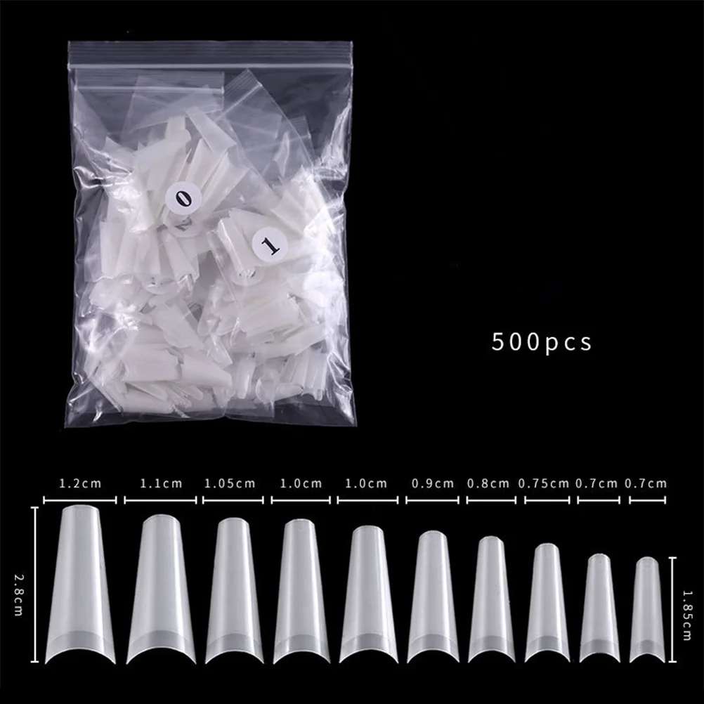 500Pcs Salon Nail Tips Smooth Transparent Reusable Practice Display Chart Manicure Accessories Nail Color Palette
500Pcs Salon Nail Tips Smooth Transparent Reusable Practice Display Chart Manicure Accessories Nail Color Palette