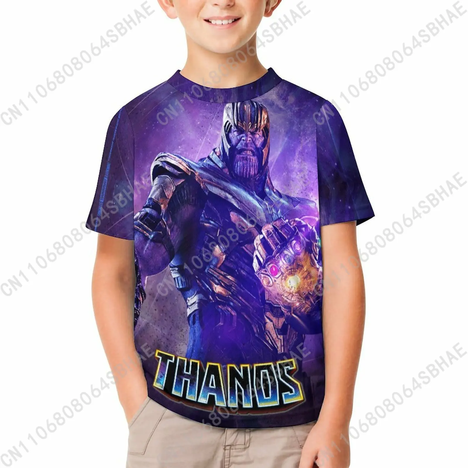 Marvel Thanos T Shirt Boy Girl Short Sleeve Print Cotton TShirt Comfortable Crew Neck Children Child Tee Cosplay
Marvel Thanos T Shirt Boy Girl Short Sleeve Print Cotton TShirt Comfortable Crew Neck Children Child Tee Cosplay