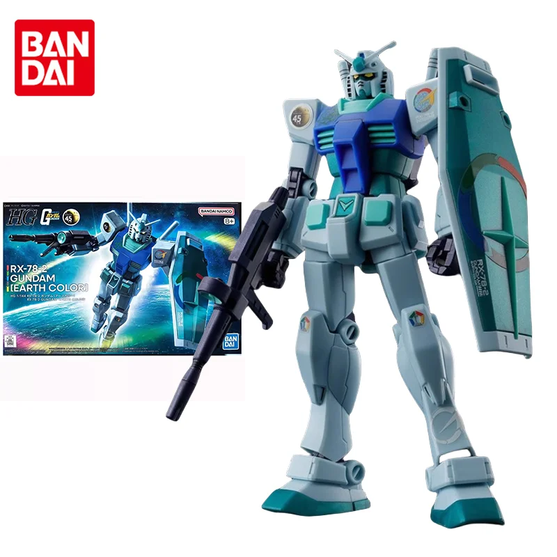 Bandai Original Gundam Model Kit Anime Figure HG 1/144 RX-78-2 GUNDAM EARTH COLOR Action Figures Toys Gifts for Children
Bandai Original Gundam Model Kit Anime Figure HG 1/144 RX-78-2 GUNDAM EARTH COLOR Action Figures Toys Gifts for Children