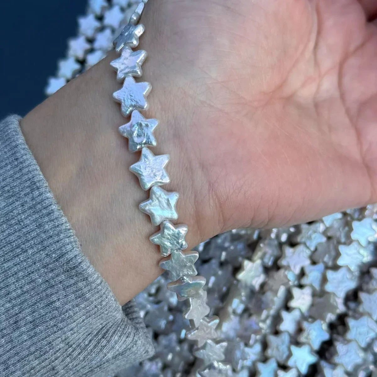 Натуральный пресноводный жемчуг в стиле барокко, пятиконечная звезда, бусина 10-11 мм, ожерелье, ювелирные изделия, браслеты «сделай сам», серьги, аксессуары, оптовая продажа
Натуральный пресноводный жемчуг в стиле барокко, пятиконечная звезда, бусина 10-11 мм, ожерелье, ювелирные изделия, браслеты «сделай сам», серьги, аксессуары, оптовая продажа