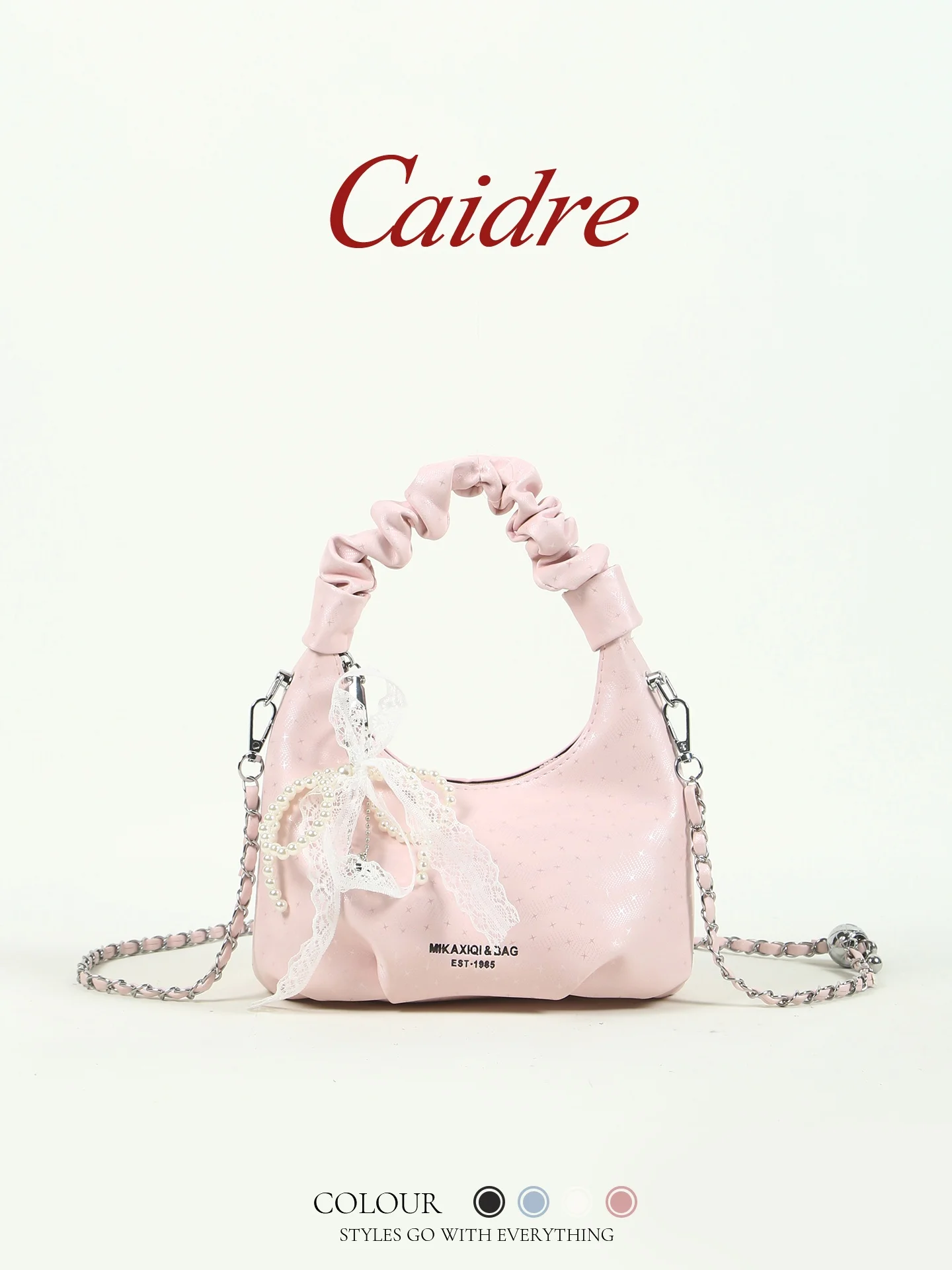 Caidre Cloud Chain Shoulder Bag Women's Elegant Handbag Stylish Casual Crossbody Bag for Office Work High-End Design
Caidre Cloud Chain Shoulder Bag Women's Elegant Handbag Stylish Casual Crossbody Bag for Office Work High-End Design