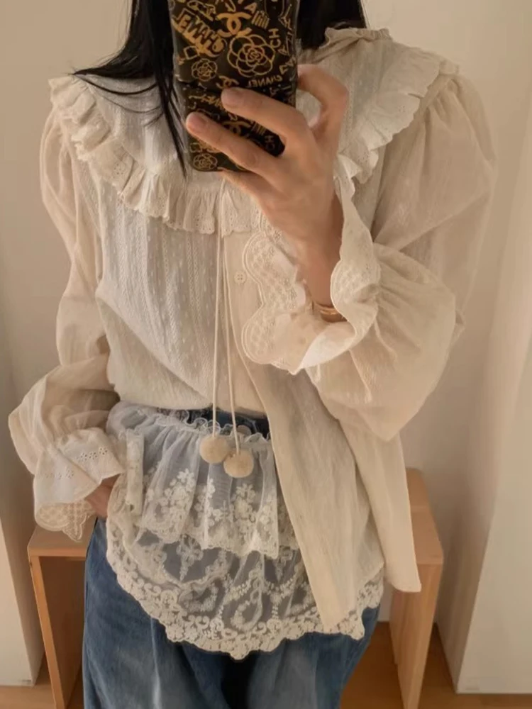 Chic Early Spring Single Button Splice Long Sve Loose Women's irt with Hood Korean Sle Casual Faionable Top
Chic Early Spring Single Button Splice Long Sve Loose Women's irt with Hood Korean Sle Casual Faionable Top