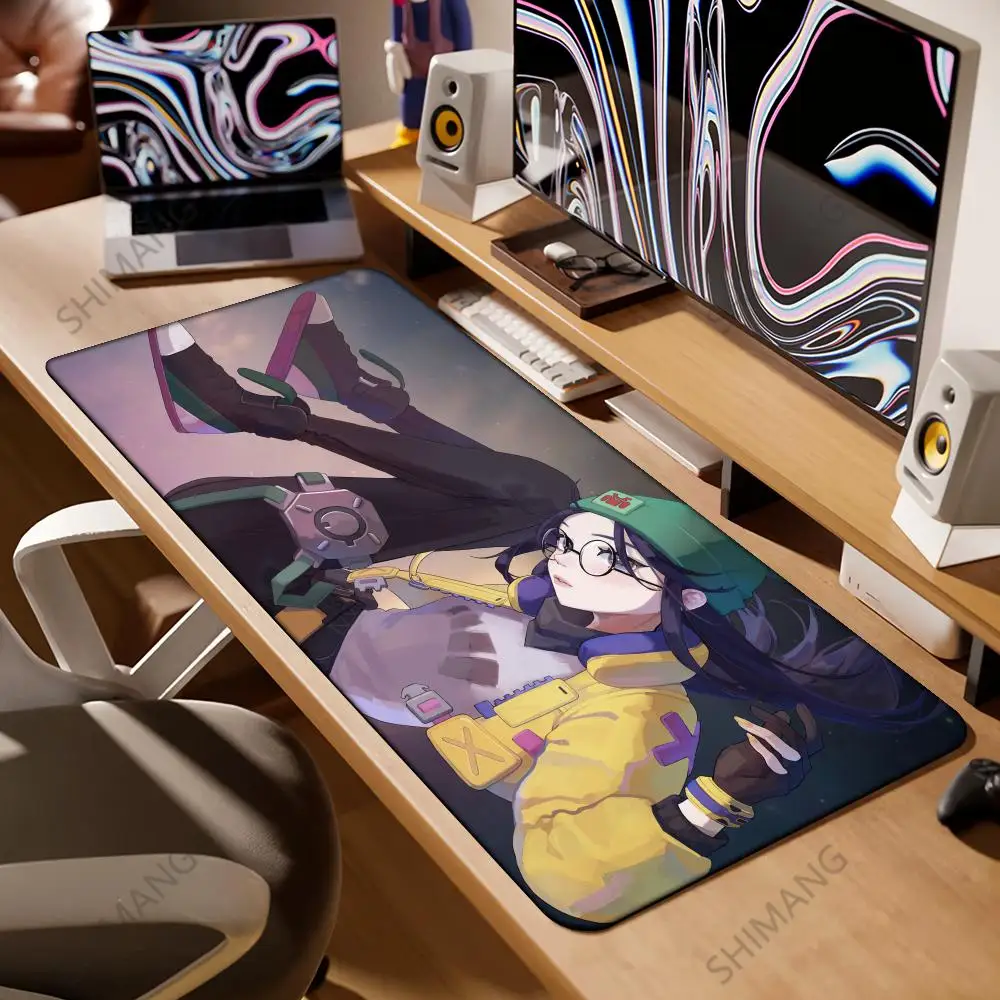 Valorant Killjoy Hot Game Mouse Pad 900x400 PC Gaming Accessories Keyboard Rug Kawaii Anime Girl Desk Mat Laptop Non Slip Carpet
Valorant Killjoy Hot Game Mouse Pad 900x400 PC Gaming Accessories Keyboard Rug Kawaii Anime Girl Desk Mat Laptop Non Slip Carpet