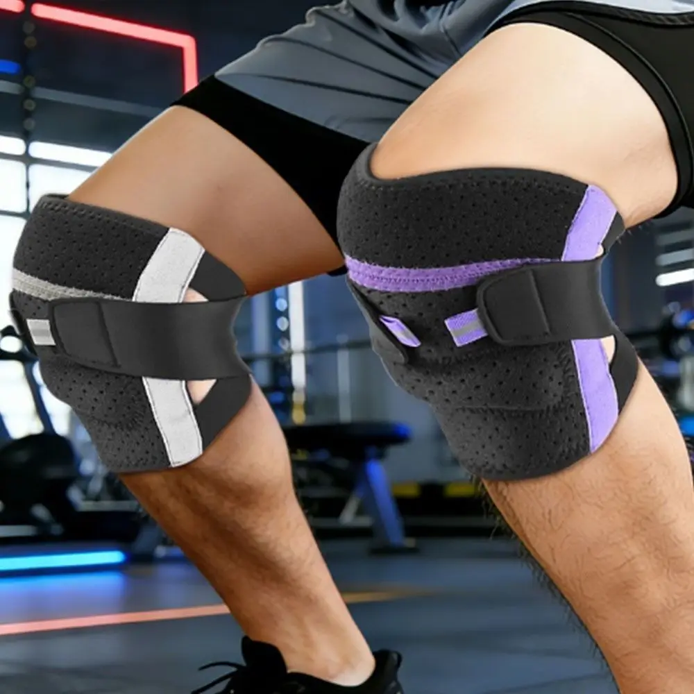 High Elasticity Meniscus Knee Pad Non-Slip Adjustable Knee Patella Breathable Spring Strip Knee Support Brace Football
High Elasticity Meniscus Knee Pad Non-Slip Adjustable Knee Patella Breathable Spring Strip Knee Support Brace Football
