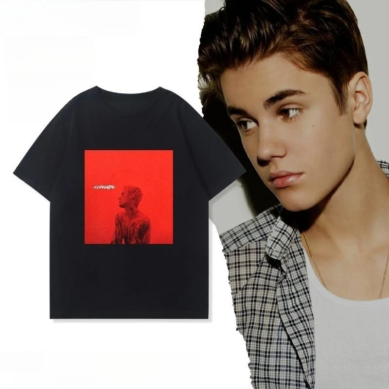 Justin Bieber Justin Bieber Surrounding Short-sleeved Summer New Cotton Comfortable Leisure T-shirt Men and Women
Justin Bieber Justin Bieber Surrounding Short-sleeved Summer New Cotton Comfortable Leisure T-shirt Men and Women