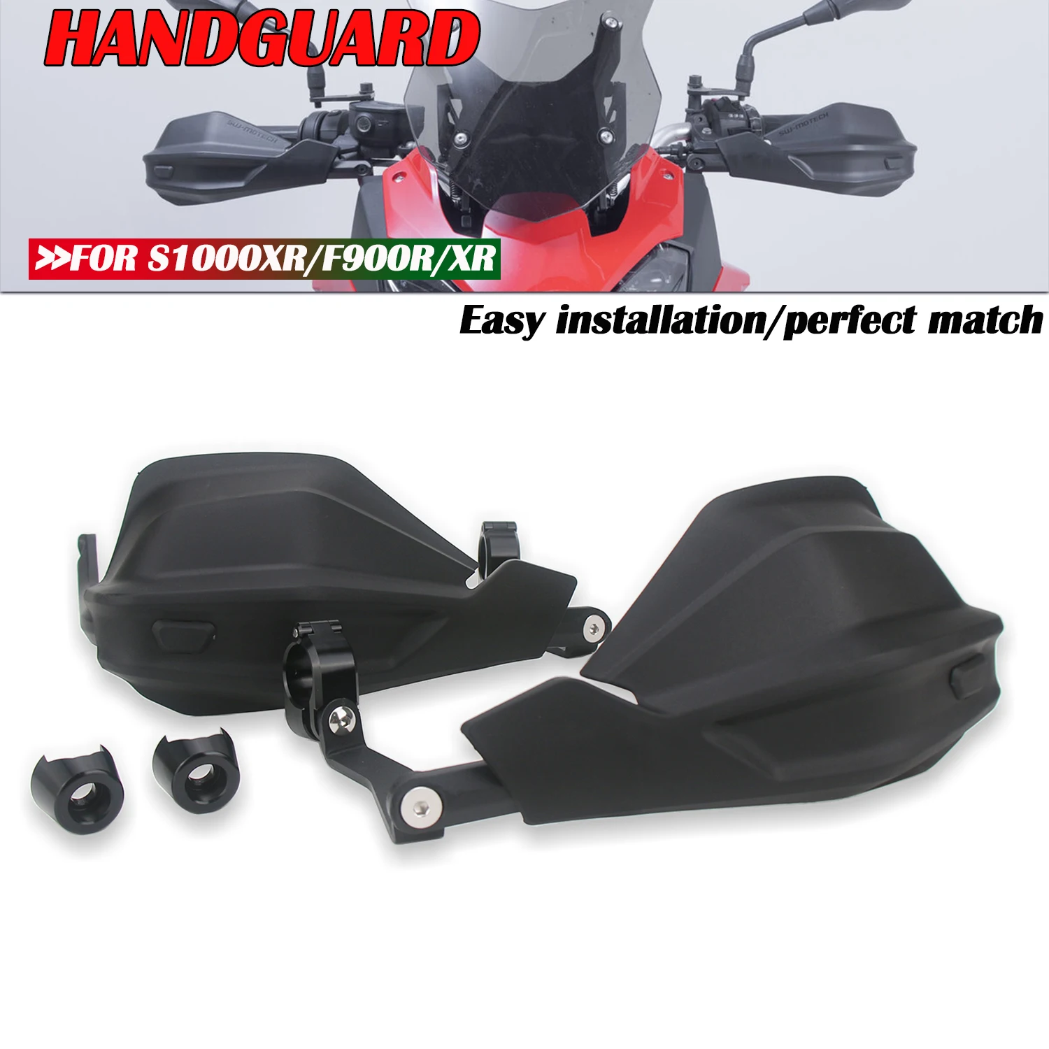 Для BMW f900xr f900r защита руля S1000XR F900 R XR F 900XR повышенная защита рук щит тормозной рычаг сцепления протектор
Для BMW f900xr f900r защита руля S1000XR F900 R XR F 900XR повышенная защита рук щит тормозной рычаг сцепления протектор