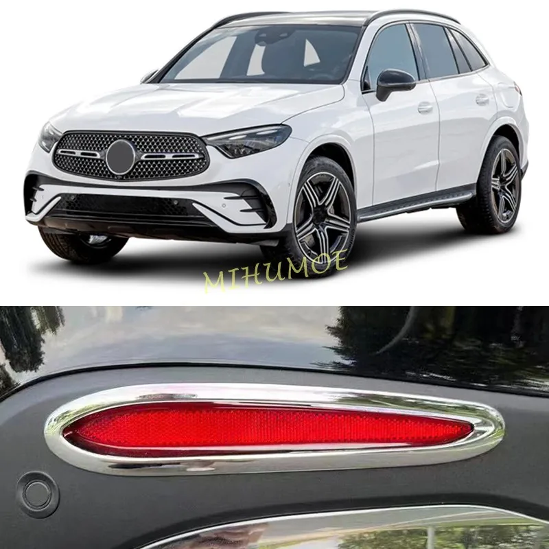 Silver / Black Rear Fog Lamp Light Frame Trim Cover For 2023-2026 Mercedes GLC Class GLC200 GLC300 X254 Car Exterior Accessories
Silver / Black Rear Fog Lamp Light Frame Trim Cover For 2023-2026 Mercedes GLC Class GLC200 GLC300 X254 Car Exterior Accessories