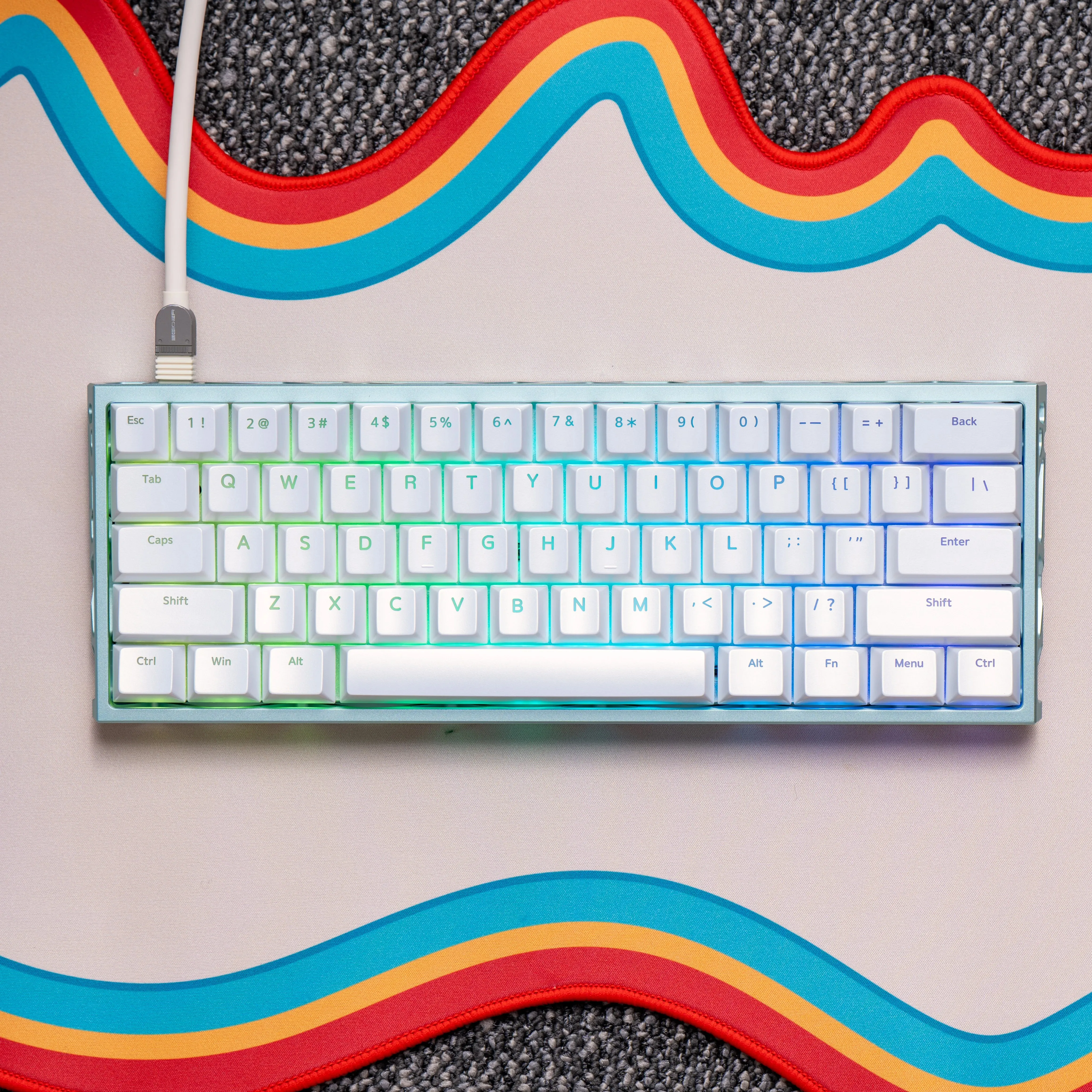 White Pearlescent Theme Keycaps Set PBT Sublimation Cherry Profile Keycap Custom Key Caps for Wooting Mechanical Keyboard Gifts
White Pearlescent Theme Keycaps Set PBT Sublimation Cherry Profile Keycap Custom Key Caps for Wooting Mechanical Keyboard Gifts