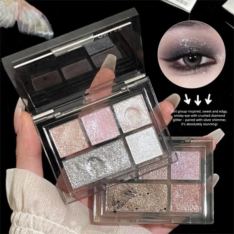 Gellas Five-color Pearlescent Eyeshadow Palette Recommended Highlighting, Brightening, Sparkling. It Is A Must-have Korean
Gellas Five-color Pearlescent Eyeshadow Palette Recommended Highlighting, Brightening, Sparkling. It Is A Must-have Korean