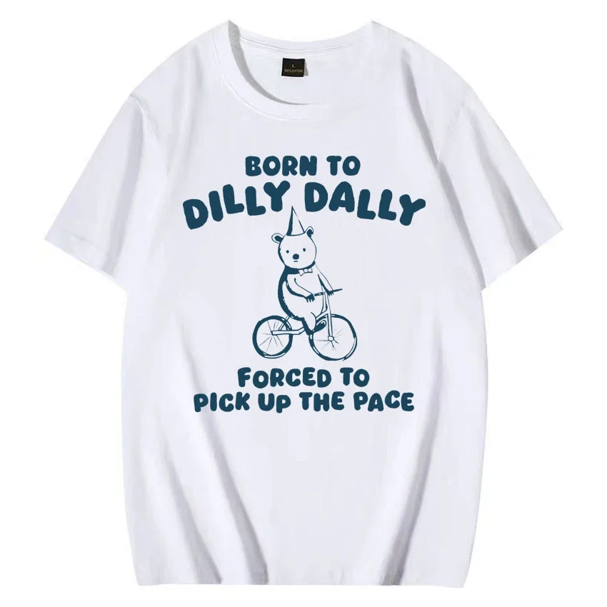 Born To Dilly Dally anime clothes short sleeve t-shirts 100% Cotton wen wowen Summer Fashion Unisex graphic Unisex t shirts
Born To Dilly Dally anime clothes short sleeve t-shirts 100% Cotton wen wowen Summer Fashion Unisex graphic Unisex t shirts