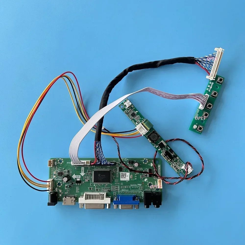 Kit For LQ156M3LW01 M280HKJ DVI VGA LVDS WLED M.NT68676 Controller Board HDMI-compatible 1920X1080 Panel Monitor
Kit For LQ156M3LW01 M280HKJ DVI VGA LVDS WLED M.NT68676 Controller Board HDMI-compatible 1920X1080 Panel Monitor